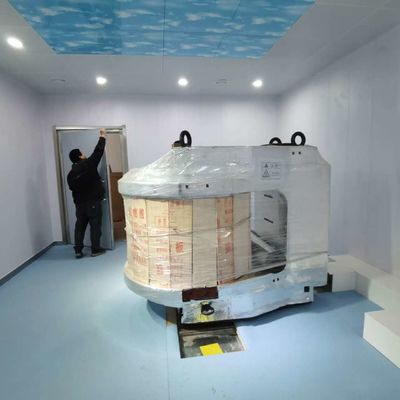좋은 가격 100dB 보호 효과와 함께 RF 보호실 파라데이 케이지 MRI 애플리케이션을 위해 LED 조명 및 가연 철강 온라인으로