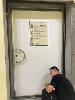 좋은 가격 강철 MRI 보호 문 ASTM 방사선 보호 문 UL 90 분 화재 등급 온라인으로