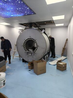 좋은 가격 EMC 테스트용 100dB 차폐 성능 및 필터링된 차폐 환기 시스템을 갖춘 50옴 입력 임피던스 RF 차폐실 온라인으로